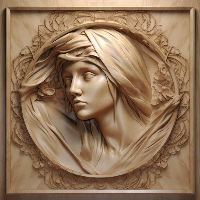 نموذج ثلاثي الأبعاد لآلة CNC 3D Art 